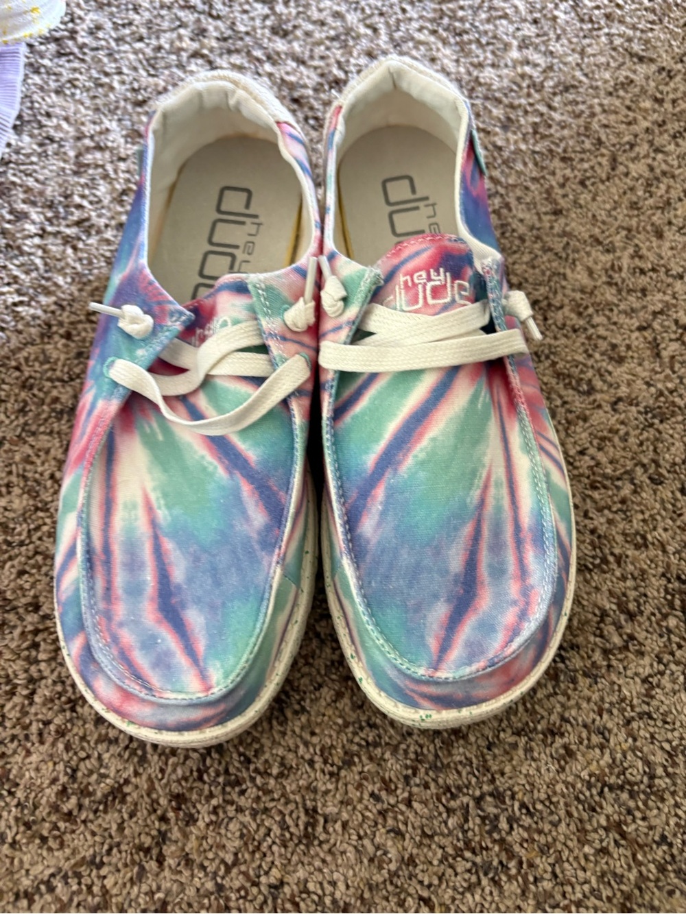 Tie dye Hey Dudes
